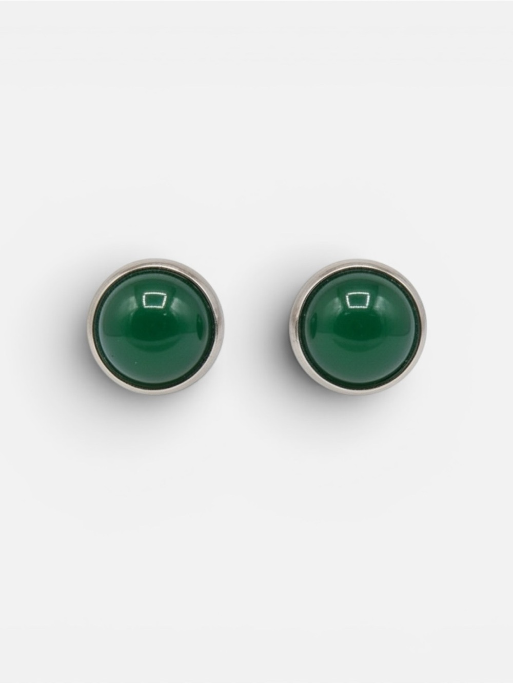 IMPERIAL JADE STUDS